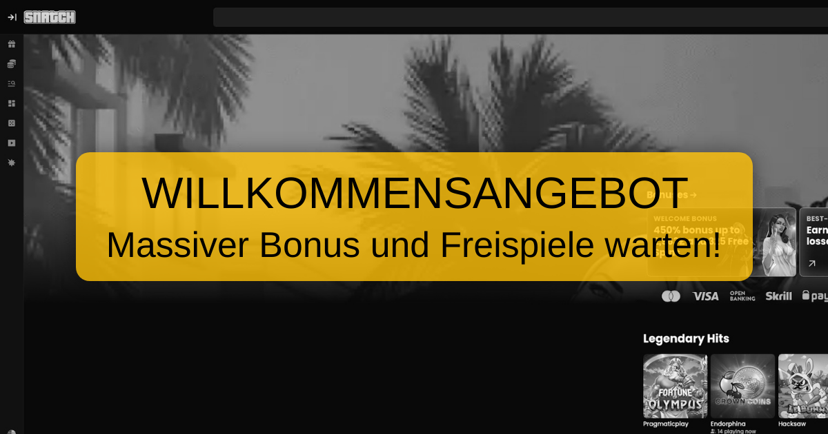 Snatch Casino Österreich | Top Slots & rasche Auszahlungen